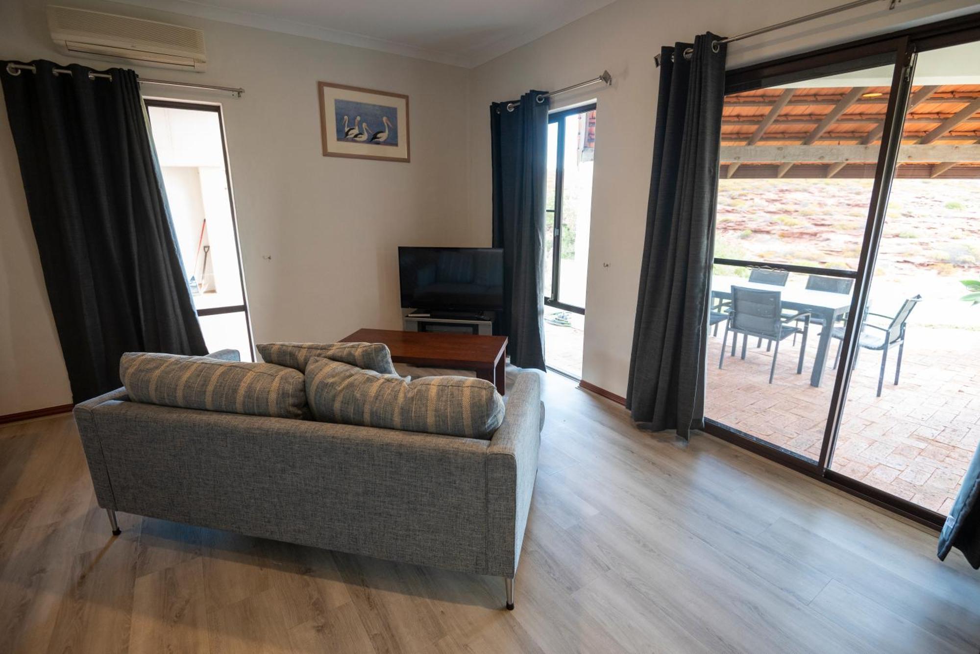 Kalbarri Red Bluff Tourist Park Hotell Exteriör bild
