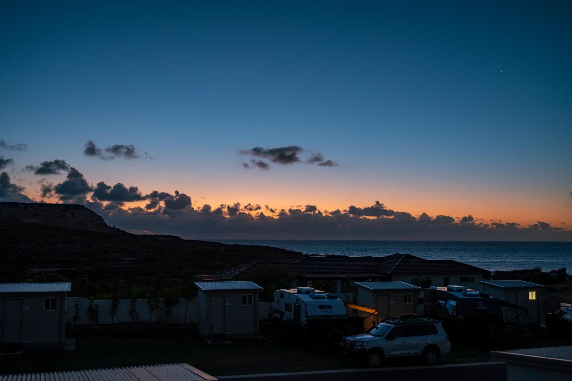 Kalbarri Red Bluff Tourist Park Hotell Exteriör bild